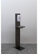 Laden Sie das Bild in den Galerie-Viewer, Desinfektionsständer Dekor Beton exclusiv mit Sensorspender exclusiv