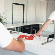 Laden Sie das Bild in den Galerie-Viewer, Hygieneschutzwand-Set, 1000 x 750 mm