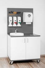 Laden Sie das Bild in den Galerie-Viewer, Mobile Hygienestation mit Waschtisch